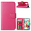 Ntech Hoesje Geschikt Voor Samsung Galaxy A71 Portemonnee / Boek hoesje - Roze