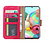Ntech Hoesje Geschikt Voor Samsung Galaxy A71 Portemonnee / Boek hoesje - Roze