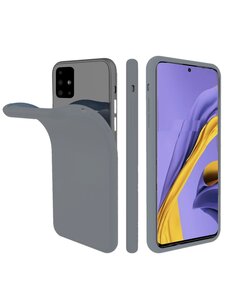 Ntech Nano Silicone Back Hoesje voor Samsung Galaxy A51 - Grijs