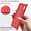 Ntech Nano Silicone backcover hoesje Geschikt Voor Samsung Galaxy A51 - Rood