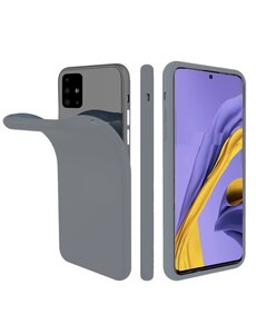 Ntech Nano Silicone Back Hoesje voor Samsung Galaxy A71 - Grijs