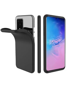 Ntech Samsung Galaxy S20 Ultra Nano Silicone Hoesje Zwart