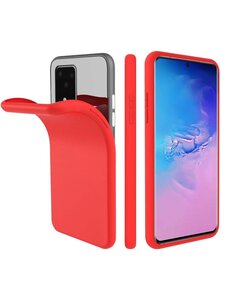 Ntech Samsung Galaxy S20 Ultra Nano Silicone Hoesje Rood
