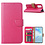 Ntech Hoesje Geschikt Voor Samsung Galaxy S20 Hoesje met Pasjeshouder - Roze/Pink