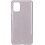 Ntech Hoesje Geschikt Voor Samsung Galaxy A71 Glitter TPU Back Hoesje - Zilver