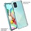 Ntech Hoesje Geschikt Voor Samsung Galaxy A71 Anti Shock Hoesje TPU Back Cover Met 2pack glazen Screenprotector - Transparant