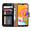 Ntech Hoesje Geschikt Voor Samsung Galaxy A01 Hoesje met Pasjeshouder - Zwart