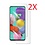 Ntech Screenprotector Geschikt voor Samsung Galaxy A51 Screenprotector Tempered Glass - 2 Stuks