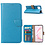Ntech Hoesje Geschikt Voor Samsung Galaxy Note 10 Lite Hoesje met Pasjeshouder - Turquoise