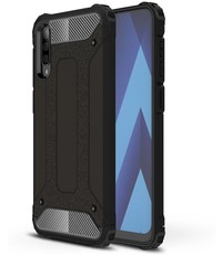  Samsung Galaxy A50 Hoesje - Armor Hybrid - Zwart
