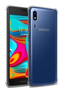 Ntech Samsung Galaxy A2 Core Anti Shock Back hoesje - Transparant