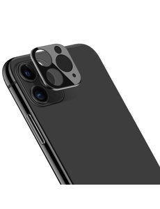 Ntech Apple Geschikt voor iPhone 11 Pro & 11 Pro Max Camera Lens Glass Protector - Zwart