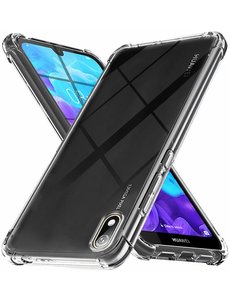 Ntech Huawei Y5 (2019) Anti Shock Back hoesje - Transparant