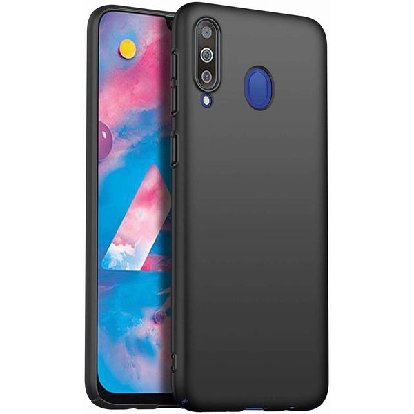 Ntech Hoesje Geschikt Voor Samsung Galaxy A40S TPU hoesje Back Cover - Zwart