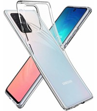 Ntech Samsung Galaxy S10 Lite (2020) Hoesje TPU backcover - Transparant