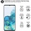 Ntech Geschikt voor Samsung Galaxy S20 Ultra full cover Glass Screen protector - Zwart