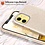 Ntech Ntech hoesje Geschikt voor iPhone 11 Glitter TPU Back Hoesje - Goud