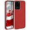 Ntech Geschikt voor Samsung Galaxy S20 Ultra Glitter Hoes Rood