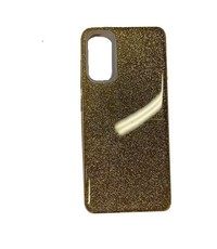 Ntech Samsung Galaxy S20 Glitter Hoes Goud