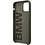 BMW  BMW Apple iPone 11 Groen Backcover hoesje - BMHCN61SILMG