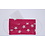 Merkloos Mondkapje wasbaar - dubbellaags katoen  – Roze sterrtjes + Filter