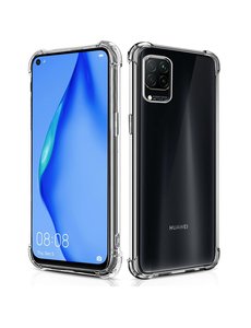 Ntech Huawei P40 Lite Schokbestendig siliconen Hoesje Transparant