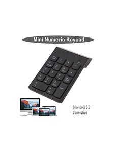 Ntech Ntech USB Mini Numeriek Bluetooth Toetsenbord voor Macbook / Laptop / PC