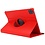 Ntech Hoes geschikt voor Apple iPad Pro 11 inch (2020) - 360° draaibaar Hoes - Rood