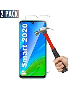 Ntech Ntech 2 Stuks Screenprotector Tempered Glass Glazen (0.3mm) - Huawei P Smart 2020