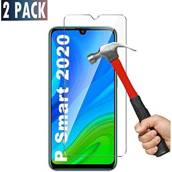 Ntech Ntech 2 Stuks Screenprotector Tempered Glass Glazen (0.3mm) - Geschikt voor Huawei P Smart 2020