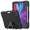 Ntech Hoes geschikt voor Apple iPad 11 Pro 2020 Extreme Armor hoes met Pencil Houder - Zwart