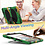 Ntech Hoes geschikt voor Apple iPad 11 Pro 2020 Extreme Armor hoes met Pencil Houder - Camouflage Groen