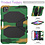 Ntech Hoes geschikt voor Apple iPad 11 Pro 2020 Extreme Armor hoes met Pencil Houder - Camouflage Groen