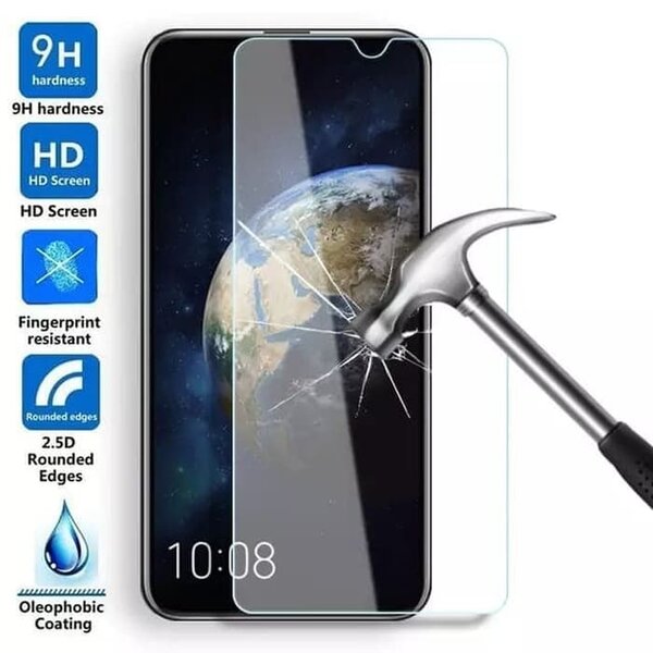 Ntech Ntech - Screenprotector geschikt voor Oppo A21 tempered glass / Screenprotector - 2 Stuks