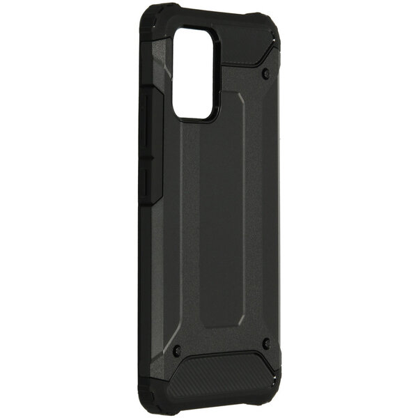 Ntech Hoesje Geschikt Voor Samsung Galaxy S10 Lite 2020 Hybrid Armor Hoesje - Zwart