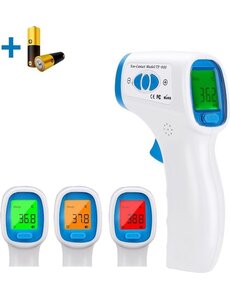  Digitale Infrarood Thermometer - Voorhoofd, Lichaam en Koorts Temperatuurmeter
