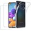 Ntech Hoesje Geschikt Voor Samsung Galaxy A21S Hoesje Transparant TPU Back Cover Met 2 pack glazen Screenprotector - Clear