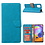 Ntech Hoesje Geschikt Voor Samsung Galaxy A21S Hoesje / wallet Case Turquoise