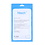 Ntech Hoesje Geschikt Voor Samsung Galaxy A21S Hoesje Blauw / 2X glas Screenprotector