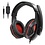 PS4 / X-ONE / Switch / PS3 / PC Game Headphone Wired Headset with Microphone Bass Surround Soft Earmuffs for Nintend Switch Games