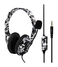  Game Hoofdtelefoon Camouflage grijs Kleur Gaming Headset Voor Ps4/Xbox One Hoofdtelefoon
