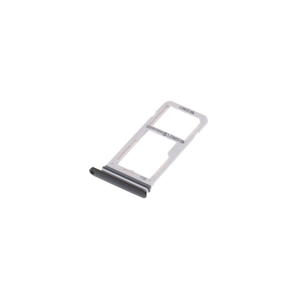 Ntech Simkaart houder geschikt voor Samsung Galaxy S8 G950f / Simkaart houder geschikt voor Samsung Galaxy S8 Plus G955f - Simcard / Micro Sd Card Holder - Zwart
