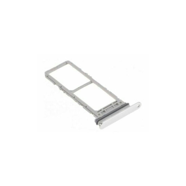 Ntech Simkaart houder geschikt voor Samsung Galaxy Note 10 Plus N975 - Simcard Holder - Zilver