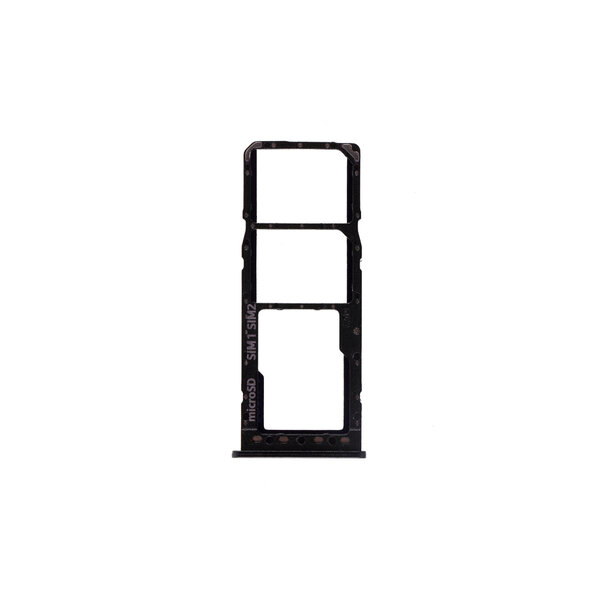Ntech Simkaart houder geschikt voor Samsung Galaxy A10 A105 - Simcard Holder - Zwart