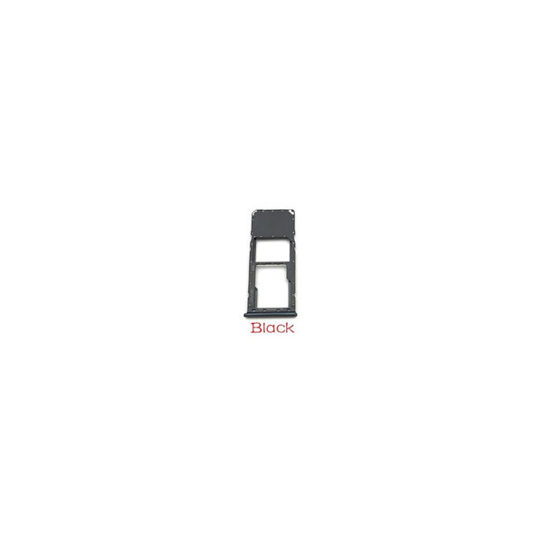 Ntech Simkaart houder geschikt voor Samsung Galaxy A70 - Simcard Holder - Zwart