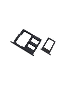 Ntech Samsung Galaxy A6 2018 A600 - Simkaart Holder - Zwart