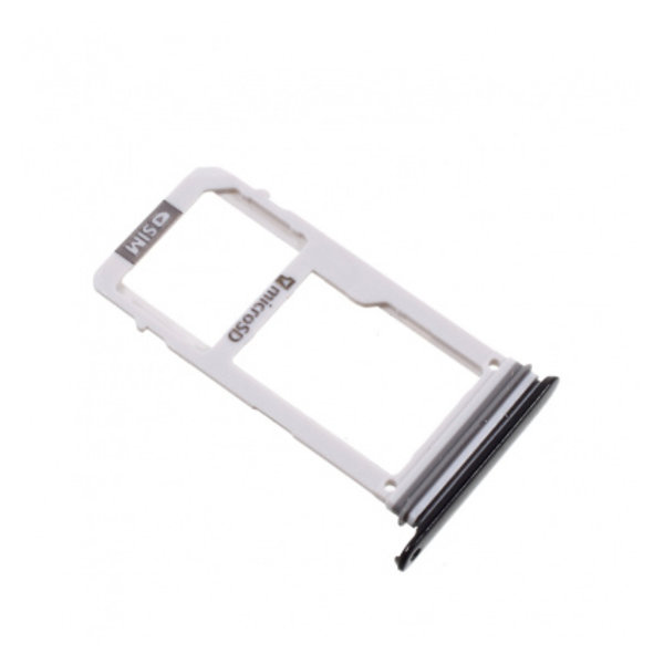 Ntech Simkaart houder geschikt voor Samsung Galaxy A3 2017 A320 - Simcard Holder - Zwart