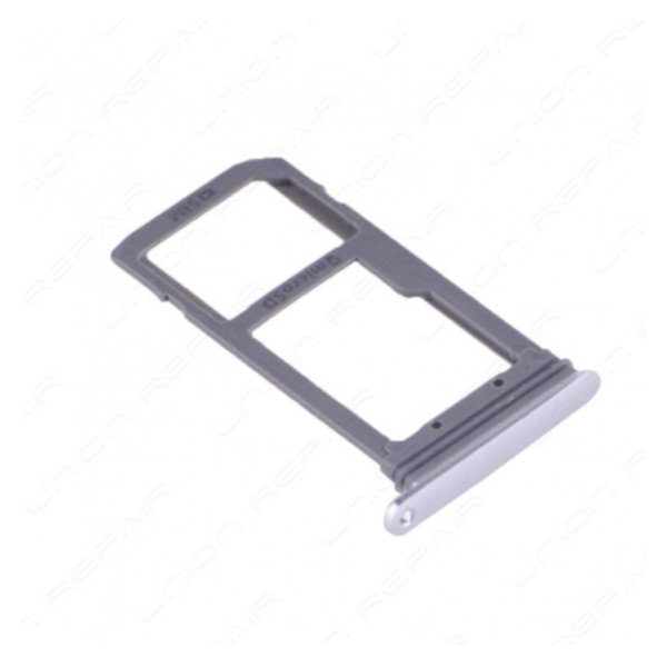 Ntech Simkaart houder geschikt voor Samsung Galaxy S7 G930 - Simcard Holder - Zilver