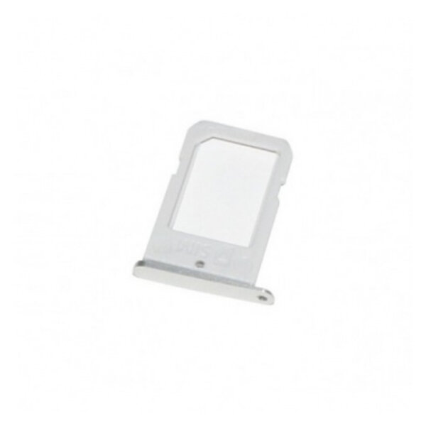 Ntech Simkaart houder geschikt voor Samsung Galaxy S6 Edge G925f - Simcard Holder - Zilver
