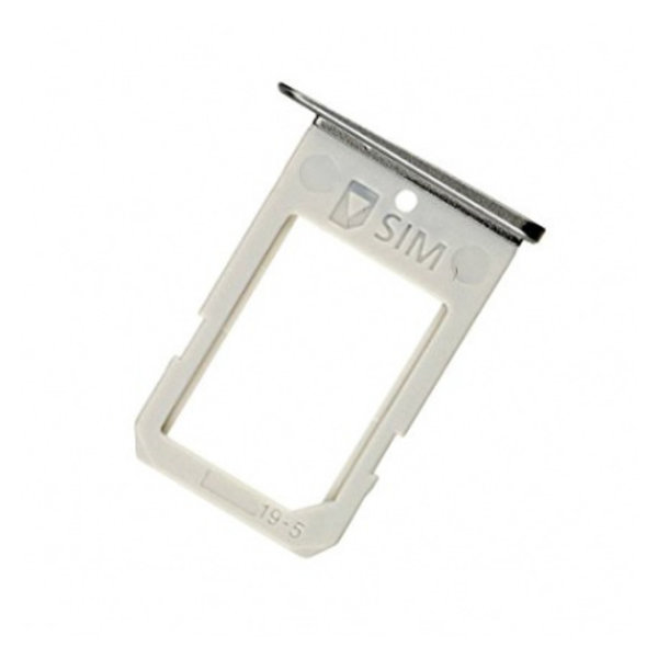 Ntech Simkaart houder geschikt voor Samsung Galaxy S6 Edge G925f - Simcard Holder - Grijs